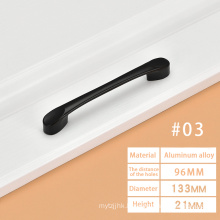 Aluminum Alloy Solid Casting 3-3/4 Inch DURABLE & STRONG matte closet door handle wardrobe door handles